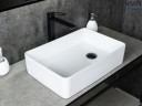 Раковина Gid N1205 51240 накладная белая 50.5x34.5x12.5