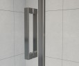 Душевая дверь Flex VDP-1F900CL, 900, хром, стекло прозрачное