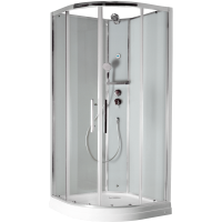 Timo Premium ILMA 909 душевая кабина с крышей, хамам и стульчиком90*90*222