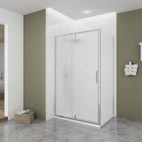 Боковая панель Veconi Ottimo SP CH, 700х1900 хром, стекломатовое