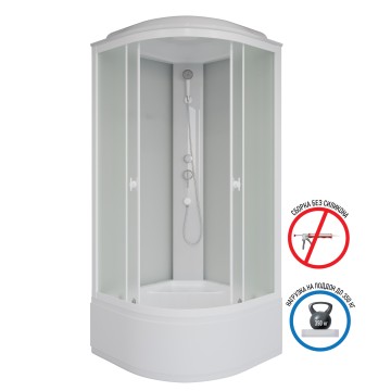 Душевая кабина Niagara Promo P100/40/MT (100х100х215) 4 места