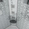 Душевая кабина Niagara Luxe NG-7711WL (90x120х215) низкий поддон(15см),дверь раздвижная,стенки серебро,6 мест