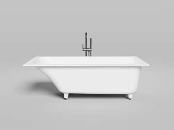 Ванна встраиваемая ORLANDA KIT 170x75 S-Sense Глянцевое