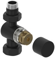 Вентиль прямой под шестигранник (G 1/2&quot; НР х G 3/4&quot; НГ)