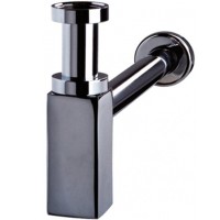 Сифон для раковины CeramaLux С-045 Хром хром, в стену