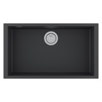 Мойка NEO CLASSIC 76, ACRYSTONE, PM967644-AN, ANTRACITE, 760х435 мм, Paulmark