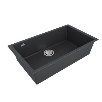 Мойка NEO CLASSIC 76, ACRYSTONE, PM967644-AN, ANTRACITE, 760х435 мм, Paulmark