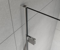Душевая дверь Flex VDP-1F900CG, 900, хром, стекло тонированное