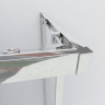 Душевой уголок Гарда (Garda) VSS-1G9512CLB, 1200*950, черный, стекло прозрачное