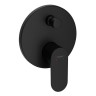 Смеситель для ванны Hansgrohe Rebris S (внешняя часть), 72466670 черный матовый