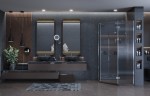 Душевое ограждение Ambassador Diamond 12011111R (900х900х200) трапеция,хром,стекло прозрачное,распашная,1 место