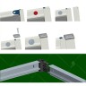 Душевой уголок RGW 150х100х185 см CL-48B CL-14B + Z-050-1B Прямоуг., Чёрный, Прозрачное, 5 мм Easy Clean (32094805-014)