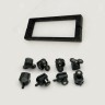 Душевой уголок RGW 150х100х185 см CL-48B CL-14B + Z-050-1B Прямоуг., Чёрный, Прозрачное, 5 мм Easy Clean (32094805-014)