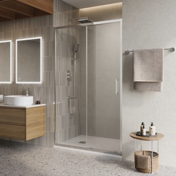 Душевая дверь BelBagno LUCE-BF-1-150-C-Cr