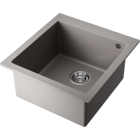 Кухонная мойка Omoikiri Bosen 47-GR Tetogranit/leningrad grey