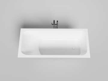 Ванна встраиваемая ORLANDA KIT 170x75 S-Sense Матовое
