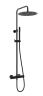 Душевая система MILLEAU Tissage ML8075BK.DT-GB (Cool touch) без излива, Черный глянец