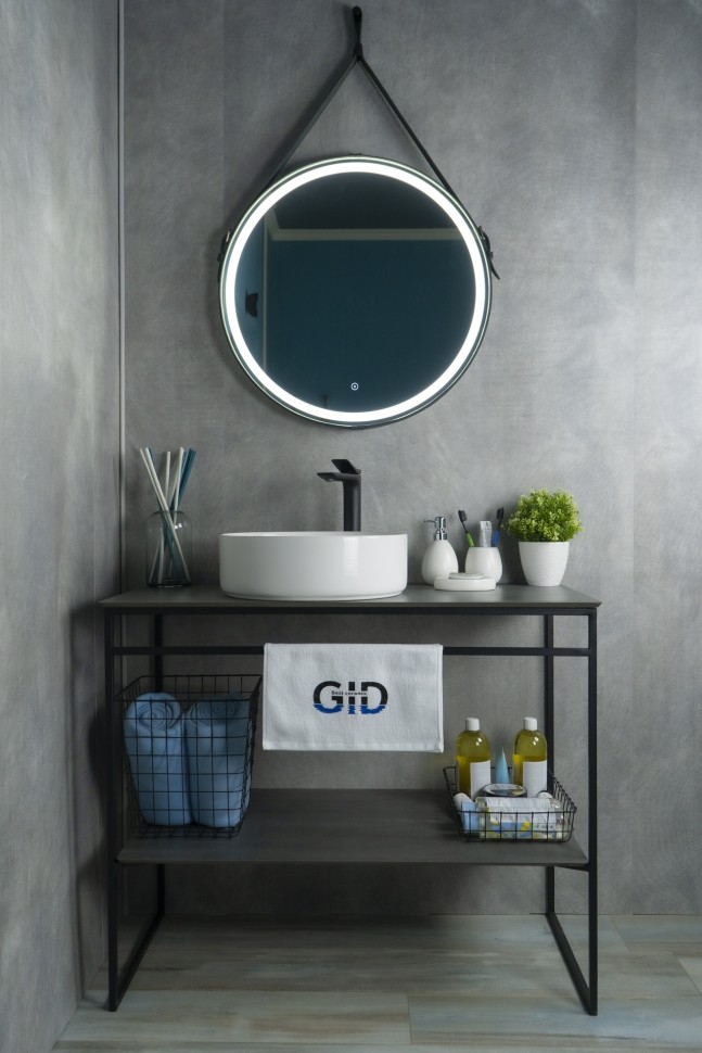 Раковина Gid N9424 51179 накладная белая 40x40x12