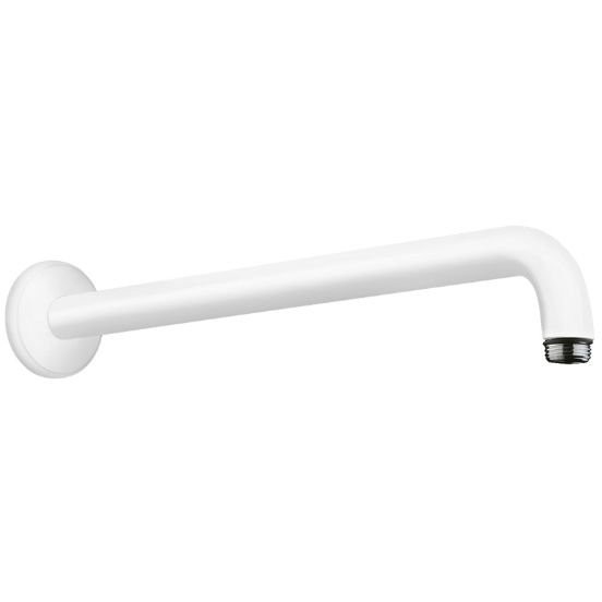 Держатель верхнего душа Hansgrohe 38.9 см., настенный, цвет: белый матовый 27413700