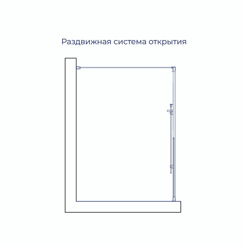Душевой уголок RGW CL-133 (CL-13 + Z-03) 1500x800