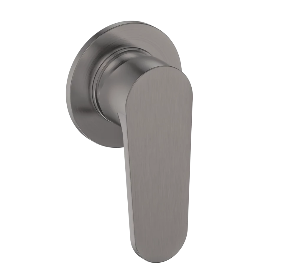 AQM8813GM Novara Встраиваемый смеситель в комплекте с внутр. частью, цвет металл