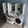 Тумба напольная STYLELINE "Бергамо мини 70" (2 ящ.) Люкс Плюс антискрейтч карамель под раковину Каре Люкс МИНИ 700х350