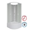 Душевая кабина Niagara Promo P100/40/MT/BK (100х100х195) 4 места