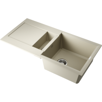 Кухонная мойка Omoikiri Sakaime 86-2-BE Tetogranit/ваниль