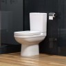 Унитаз напольный Niagara Nero NG-9902 (620х360х750) безободковый с толстой крышкой,микролифт,2 места
