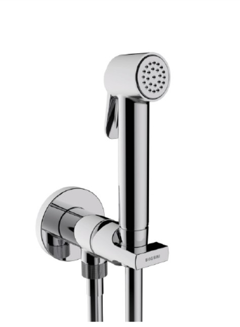 Гигиенический душ с механическим смесителем BOSSINI PALOMA BRASS E34007B.030 Хром (комплект)