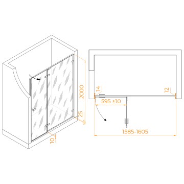 ΠΡΡΠ΅Π²Π°Ρ Π΄Π²Π΅ΡΡ RGW SV-004B (ΠΠ°ΡΠΎΠ²ΠΎΠ΅-Π‘Π°ΡΠΈΠ½Π°Ρ, 1600)