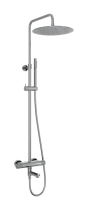 Душевая система MILLEAU Tissage ML8075BKS.DT-CR (Cool touch) с изливом, Хром