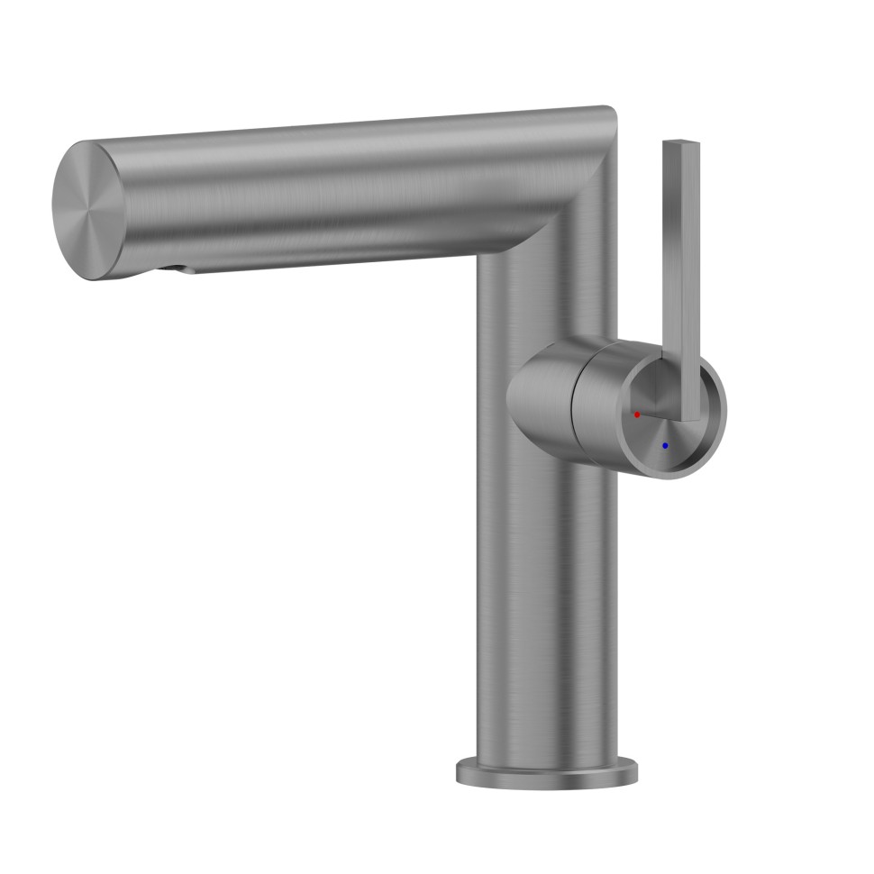 Смеситель ABBER Perfekte 316 AF8A10BGG для раковины, брашированная оружейная сталь