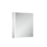 Зеркальный шкаф для ванной комнаты из алюминия SANCOS Evoke 600x700х136 мм, с LED подсветкой, арт. SC8060