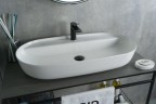 Раковина Gid N9347 51190 накладная белая 81x41x14