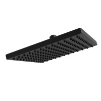 Верхний душ BERGES NARDIS S BLACK 23 см, черный матовый