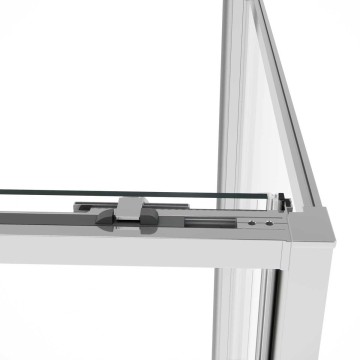 Душевой уголок Слим Софт (Slim Soft) VSR-1SS1010CL, 1000*1000, хром, стекло прозрачное
