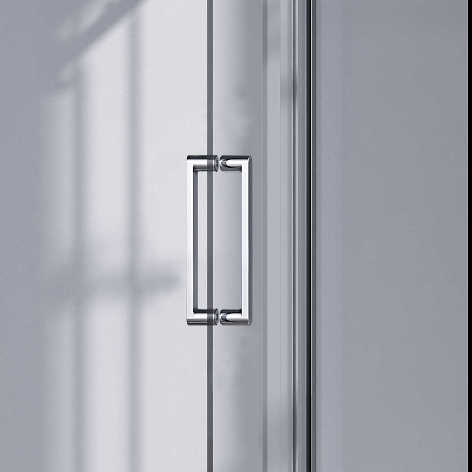 Душевой уголок Como-N VSR-4CN8013CL, 1300*800, хром, стекло прозрачное