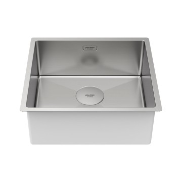 Мойка нерж. сталь NEXT 48 UNI, PM214844-BS, брашированная нерж.сталь, 480х440мм, Paulmark 1,2мм