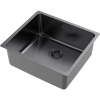 Кухонная мойка Omoikiri Tadzava 49-U/I-GM нерж. сталь/вороненая сталь