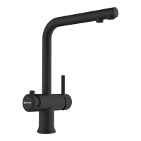 Смеситель для кухни Omoikiri Hotaru-GB латунь/графит