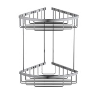 Полка угловая двойная Timo Saona 13082/00 хром