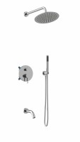 Душевой комплект Villa VSFW-1VL3CH встраиваемый, 3 режима, хром