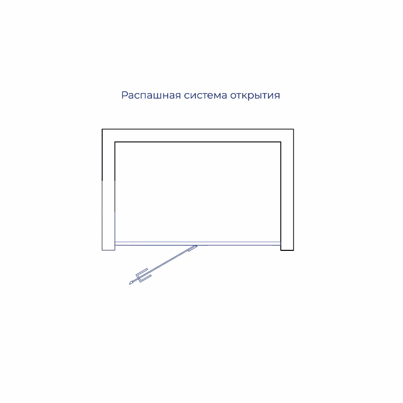 Душевая дверь RGW SV-004Gr 1000