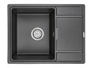 Мойка FLUGEN 50-650, IT-GRANIT, PM216550-BL, черный , 650х500 мм, Paulmark