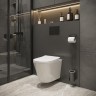 Унитаз подвесной Niagara Vista NG-9302 (495х365х375) безободковый с тонкой крышкой, микролифт,1 место