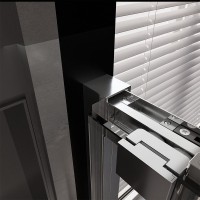 Душевой угол Veconi Premium Trento PTC-SP-30CH, 1500х800x2000, хром, стекло прозрачное