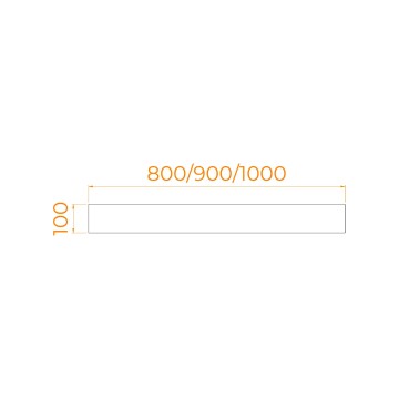 Экран для поддона RGW N (Боковой) (900)