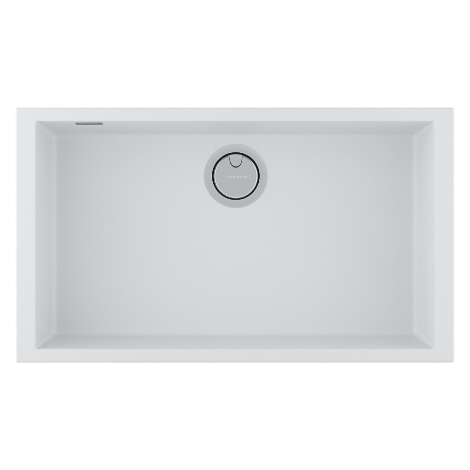 Мойка NEO CLASSIC 76, ACRYSTONE, PM967644-WH, WHITE, 760х435 мм, Paulmark