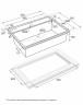 Мойка STEPIA 80, IT-GRANIT, PM117551-LA, латте, 750х510, Paulmark